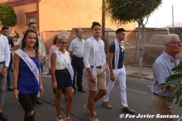 El Caracol despide sus fiestas con procesión y espectáculo musical (Foto Francisco Javier Santana)
